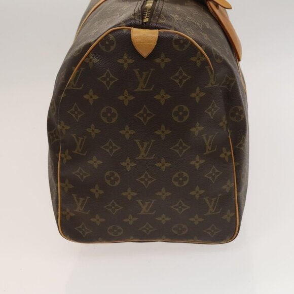 LOUIS VUITTON Monogram Keepall 50 Boston Bag LV Auth - Picture 5 of 16